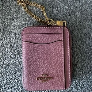 Coach Zip Card Case